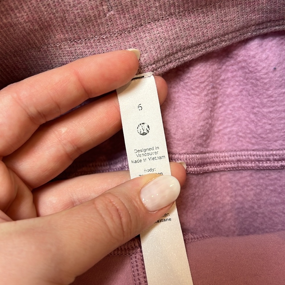 Lululemon Athletica High Rise‎ Scuba Jogger Sweatpants - Picture 7 of 9